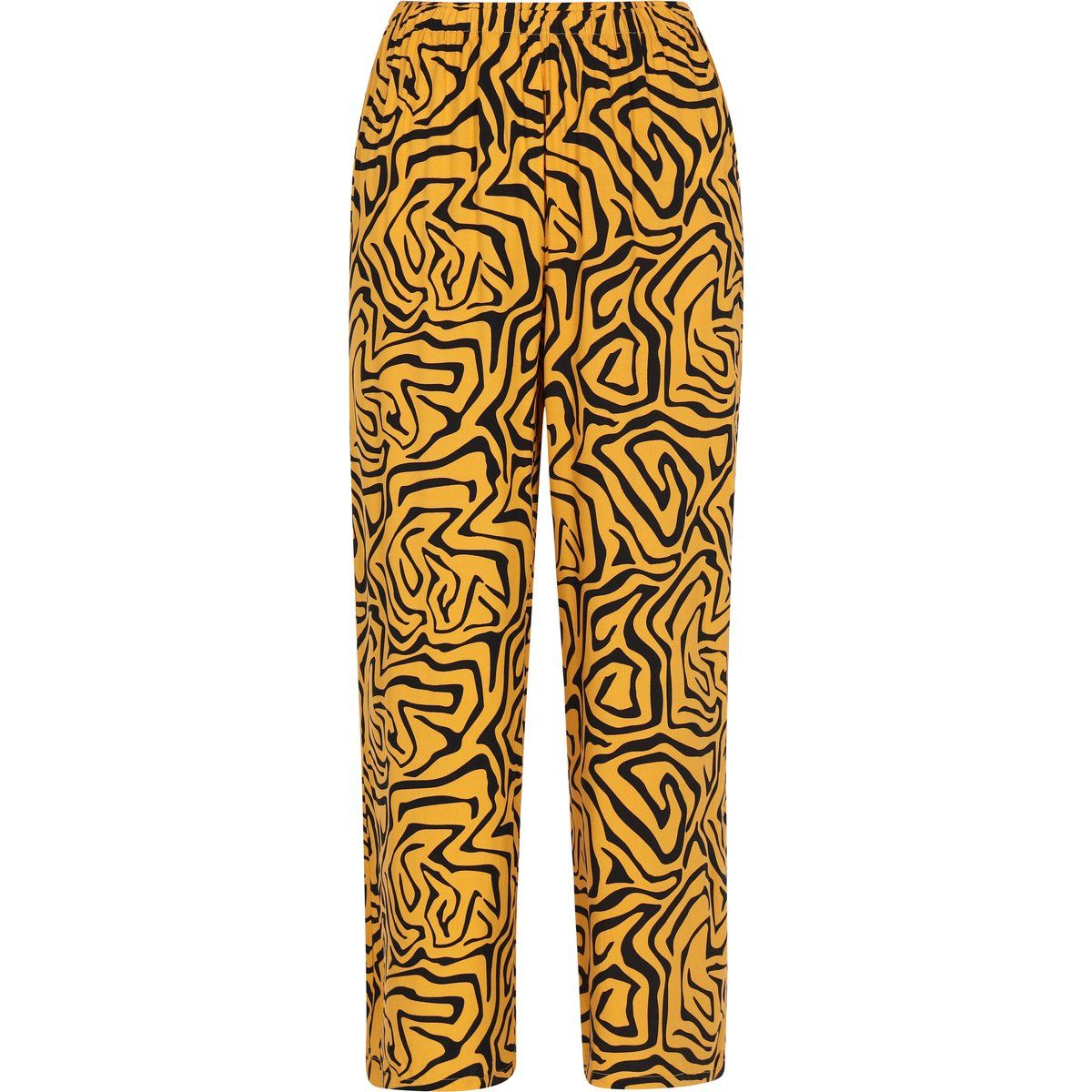 Mymo Hose Frauen senf schwarz