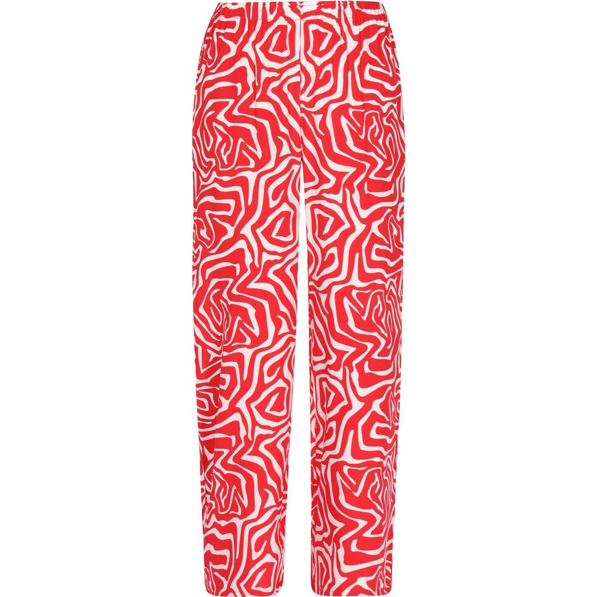 Mymo Hose Frauen rot weiß