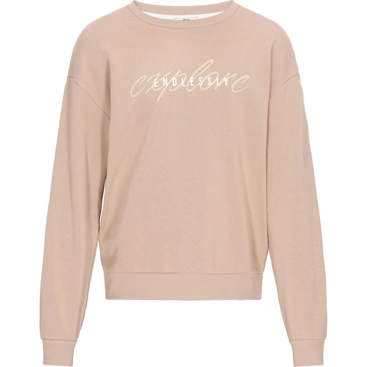 Locker sitzendes Sweatshirt mit Print