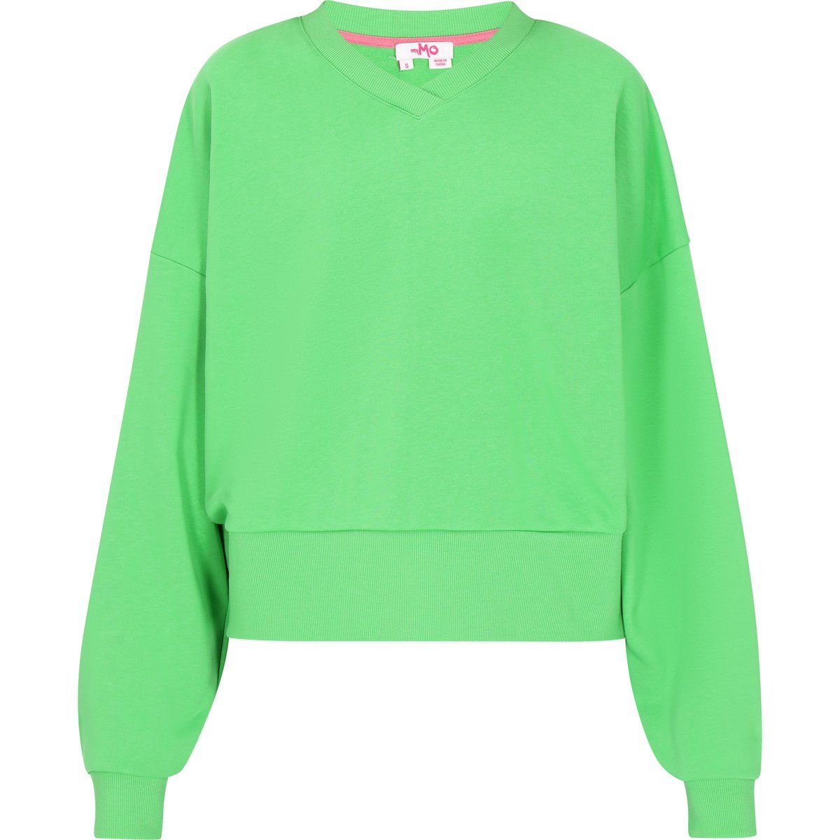 Mymo Sweatshirt Frauen Grün