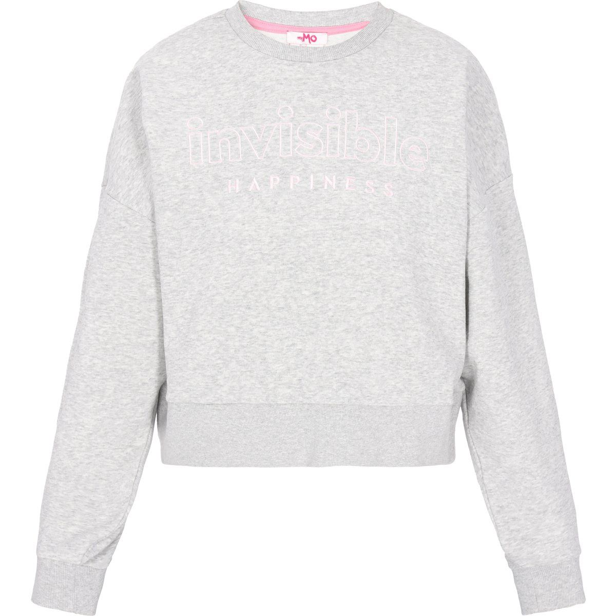 Mymo Sweatshirt Frauen Graumelange