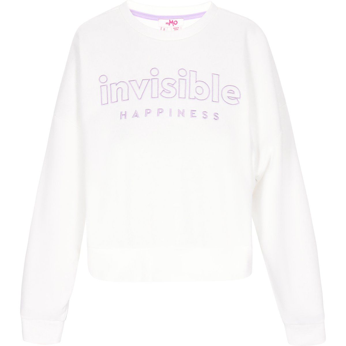Mymo Sweatshirt Frauen Weiß