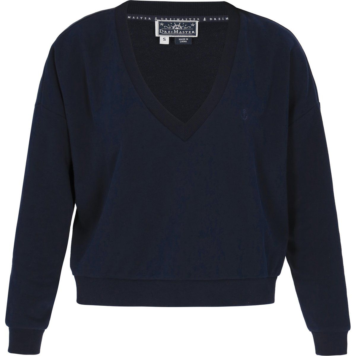 Dreimaster Sweatshirt Frauen Marine