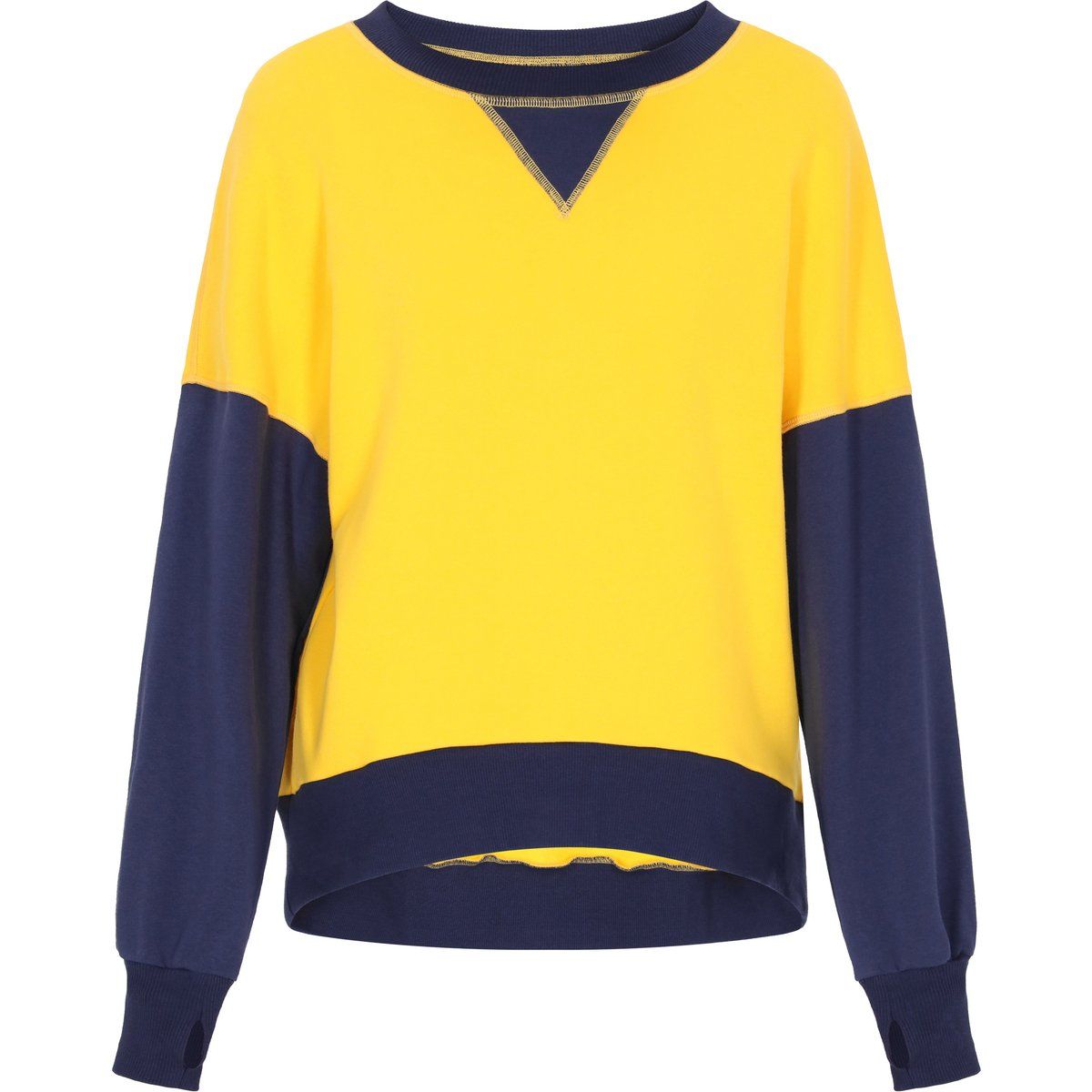Mymo Sweatshirt Frauen Gelb