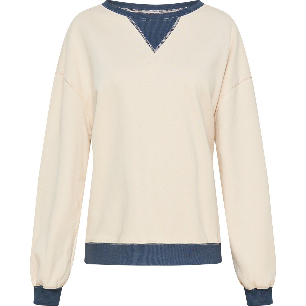 usha Sweatshirt Frauen mehrfarbiges Beige