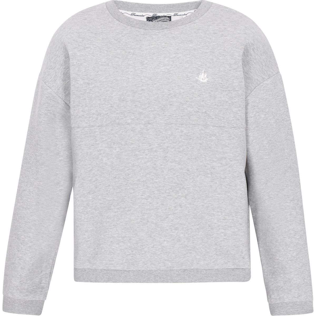 Dreimaster Sweatshirt Männer Graumelange