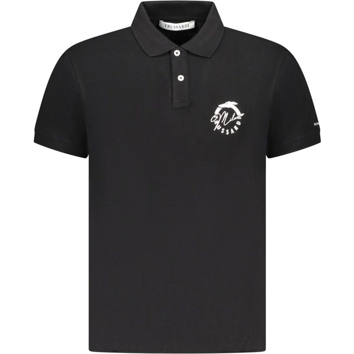Klassisches Baumwoll-Poloshirt mit Logo