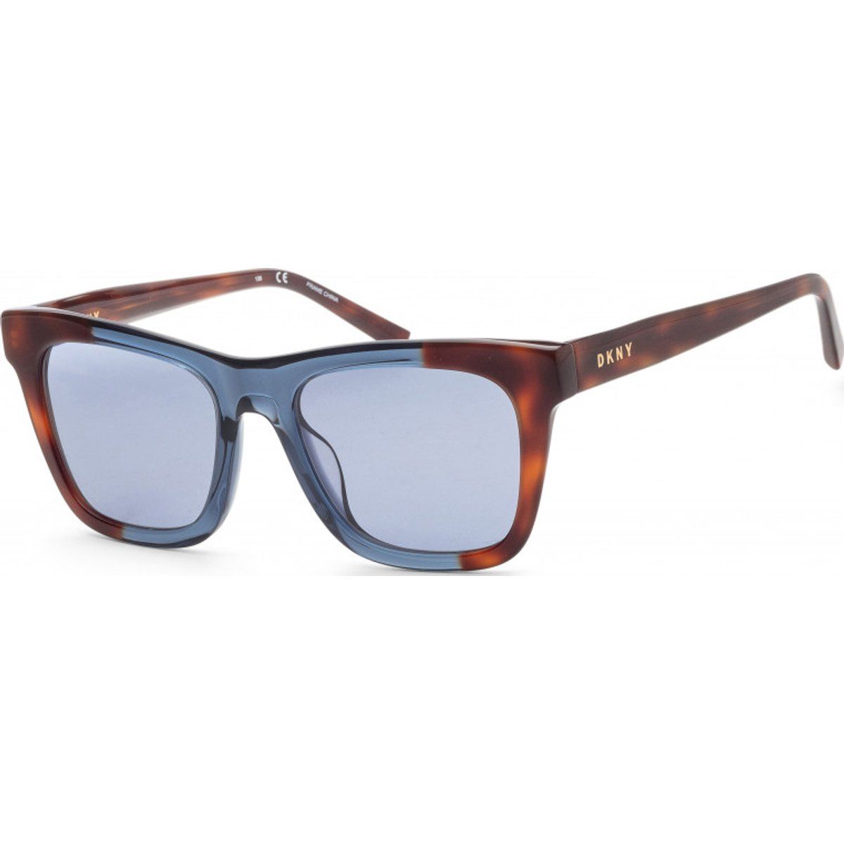Zweifarbige modische Sonnenbrille quadratischer Rahmen