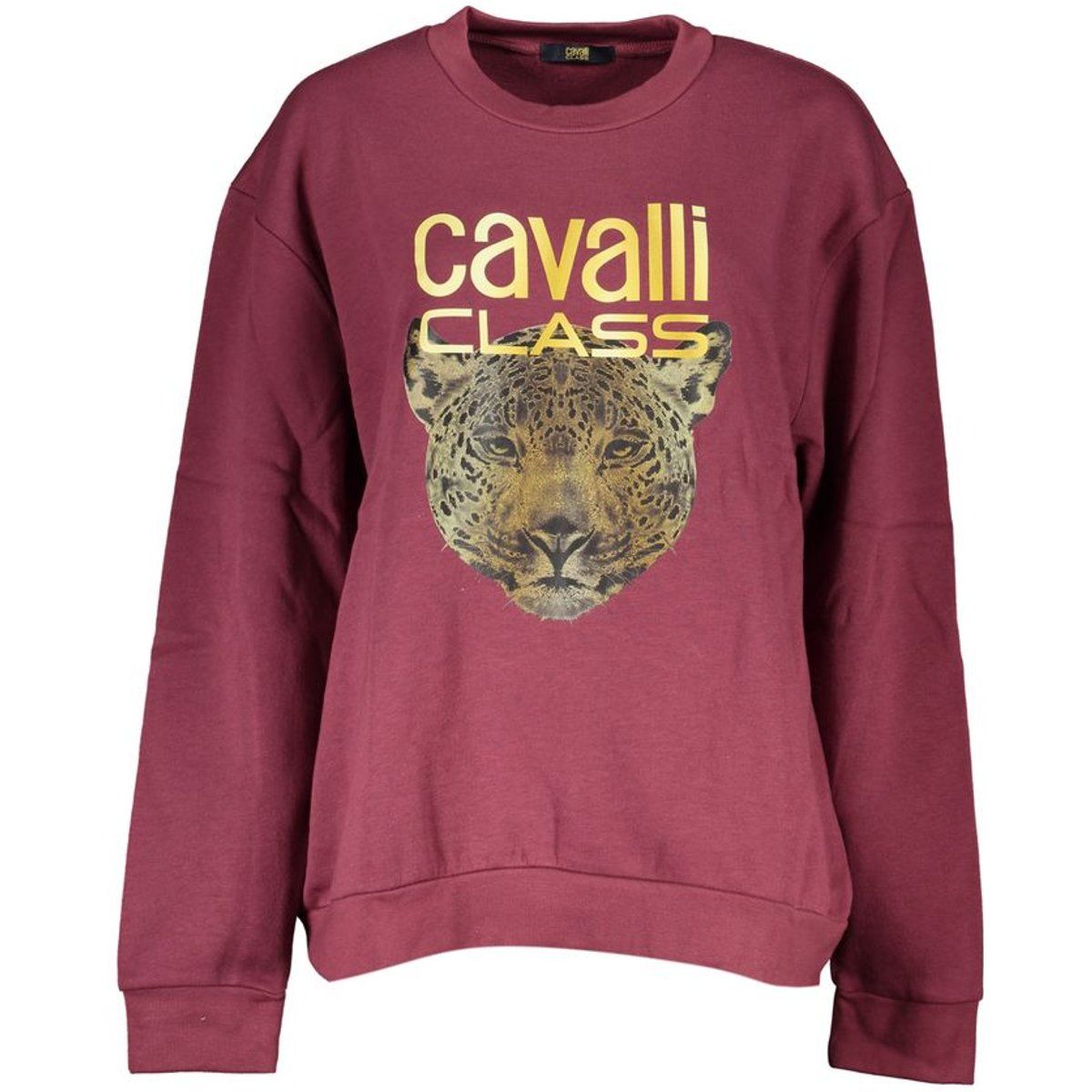 Sweatshirt mit Rundhalsausschnitt und Animal-Print