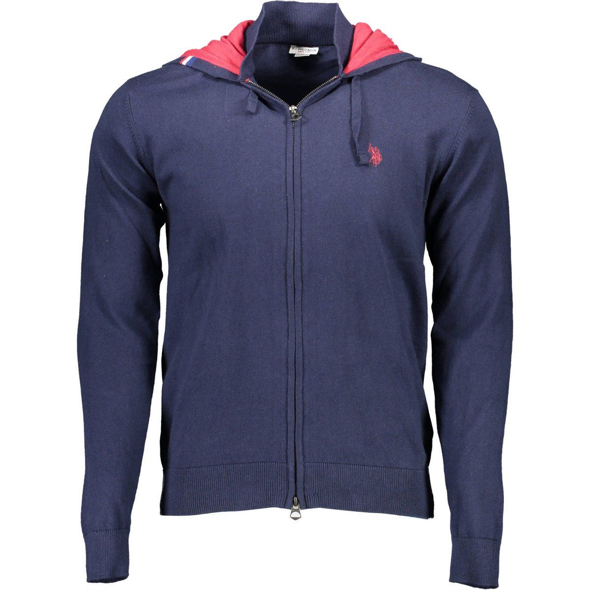 Klassischer Strick-Hoodie mit Reißverschluss