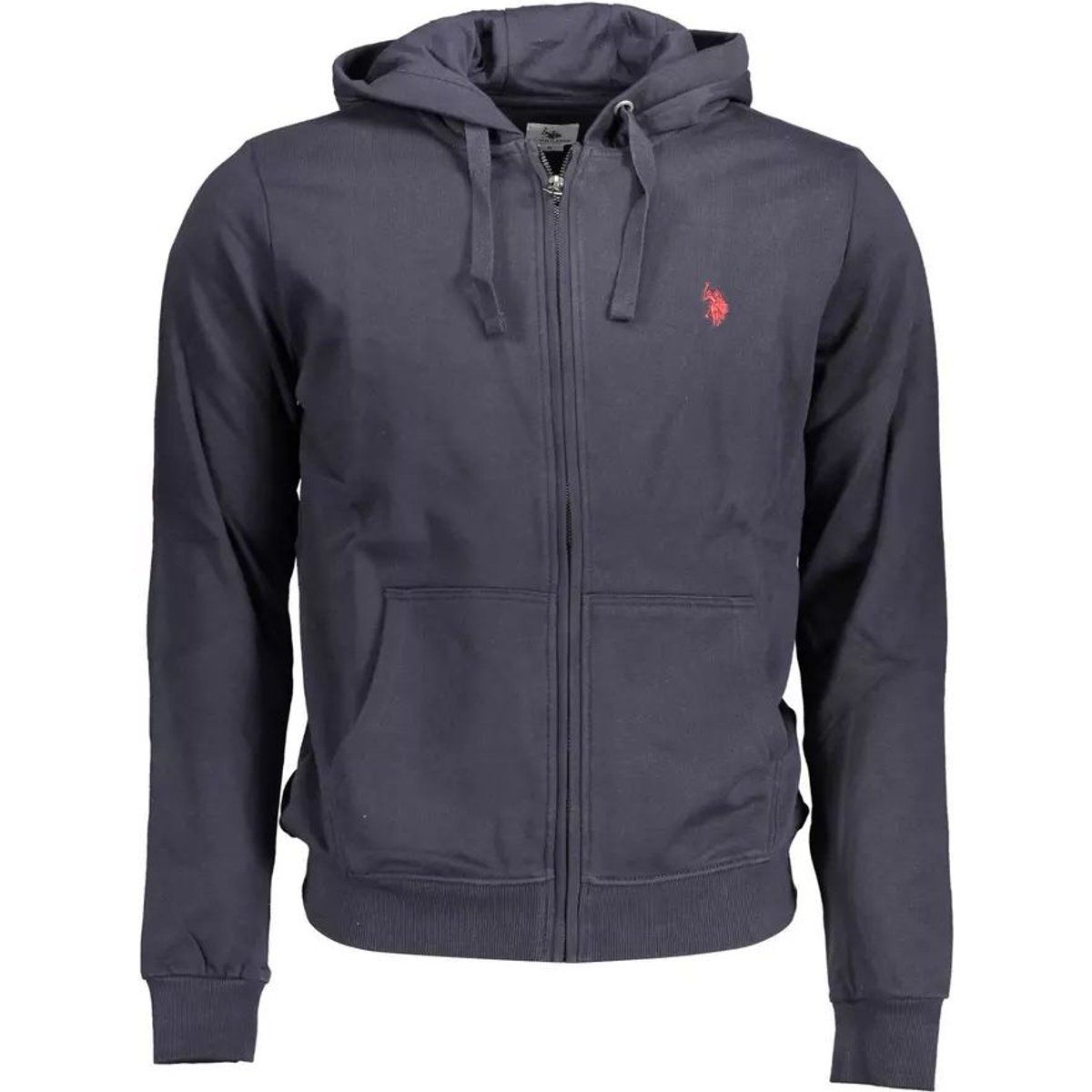 Klassischer Zip-Hoodie mit Logo