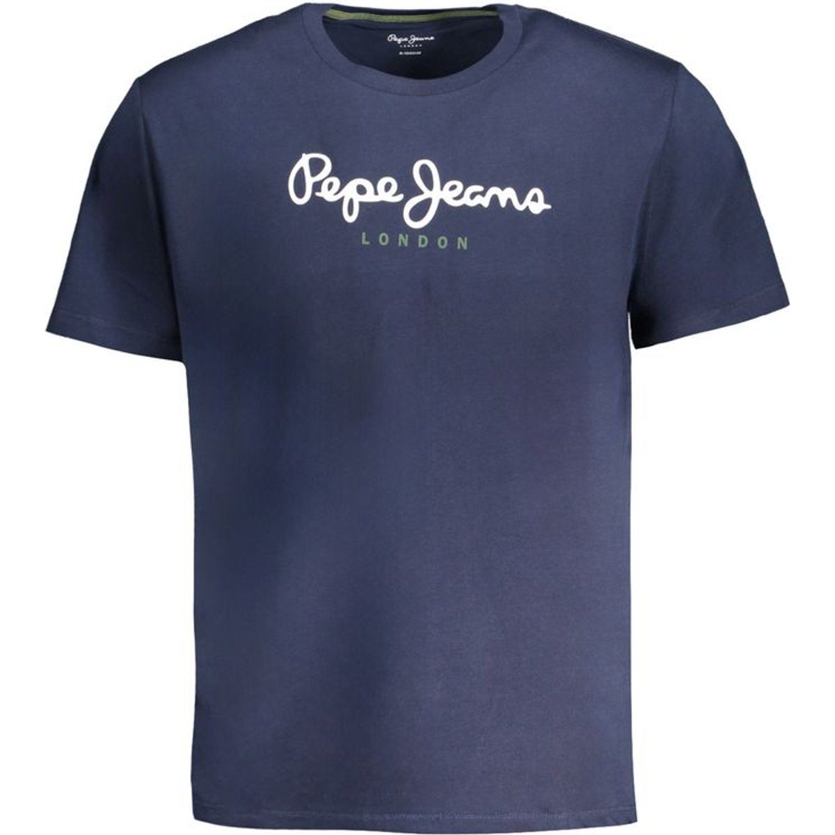 Klassisches T-Shirt mit Logo-Print und Rundhalsausschnitt