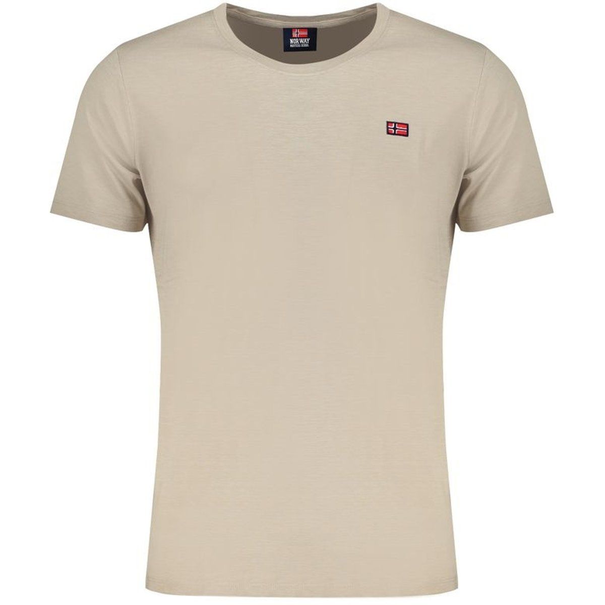 Herren T-Shirt mit Rundhalsausschnitt, klassische Passform