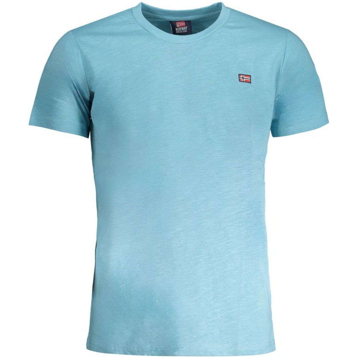 Klassisches T-Shirt mit Rundhalsausschnitt