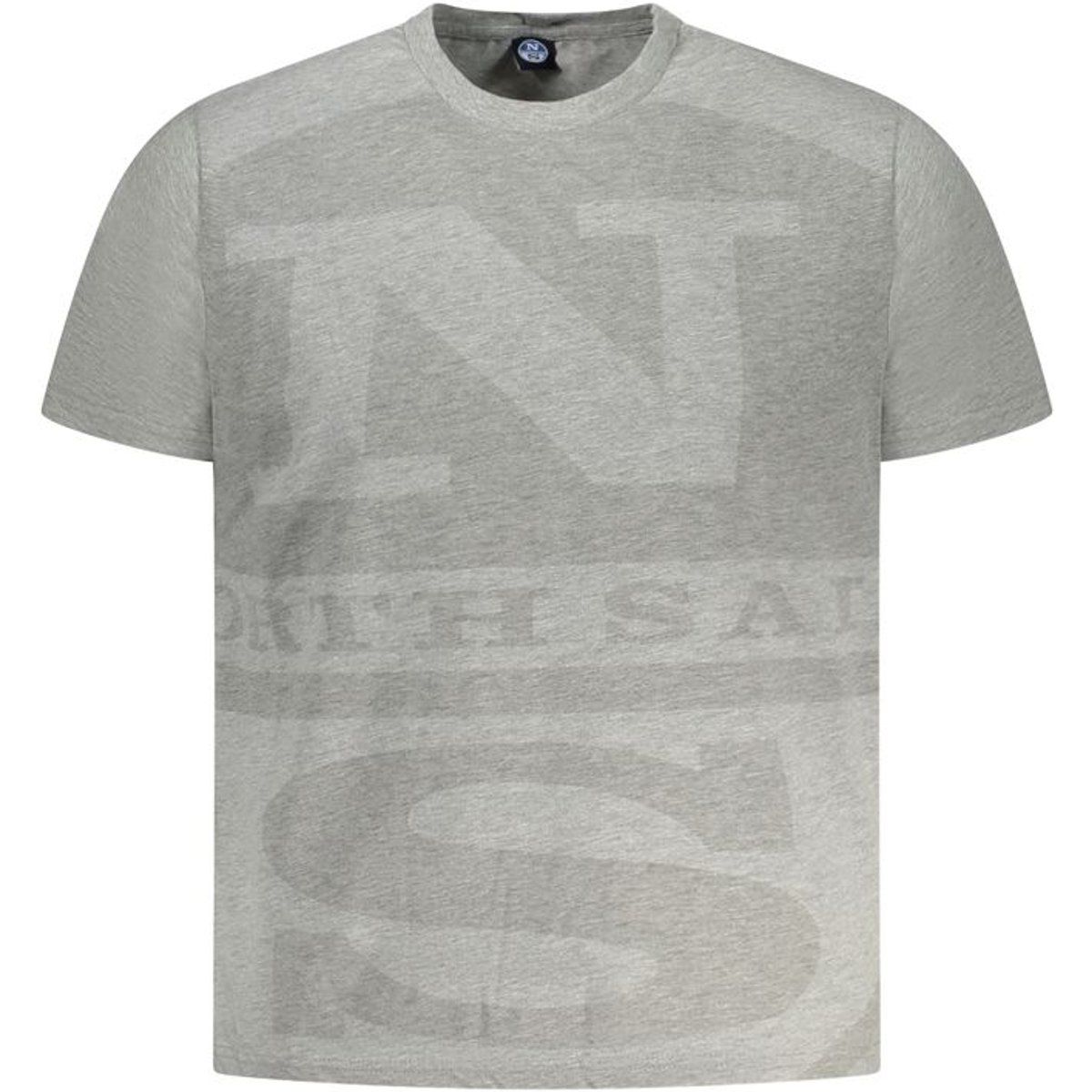 Klassisches Baumwoll-T-Shirt mit Grafikdruck