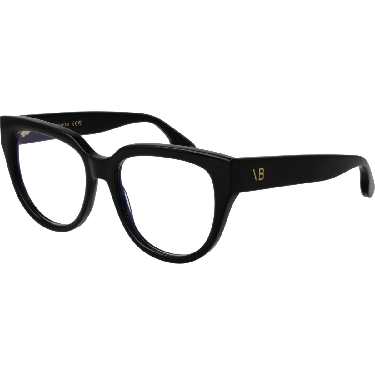 Schwarze Butterfly Acetat Brillenfassung