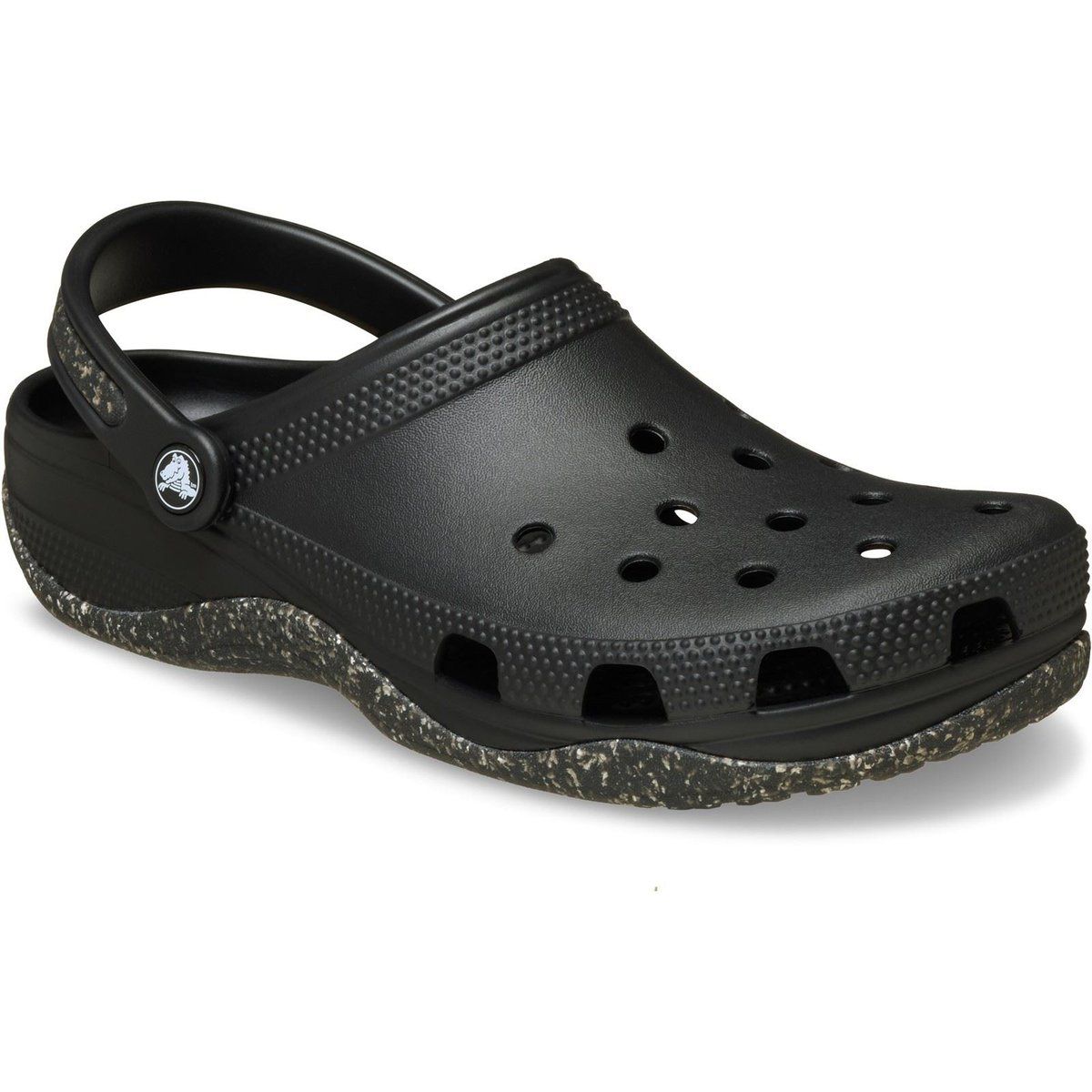 Crocs Classic EVO Polyurethan Damen Schwarze Sandalen
