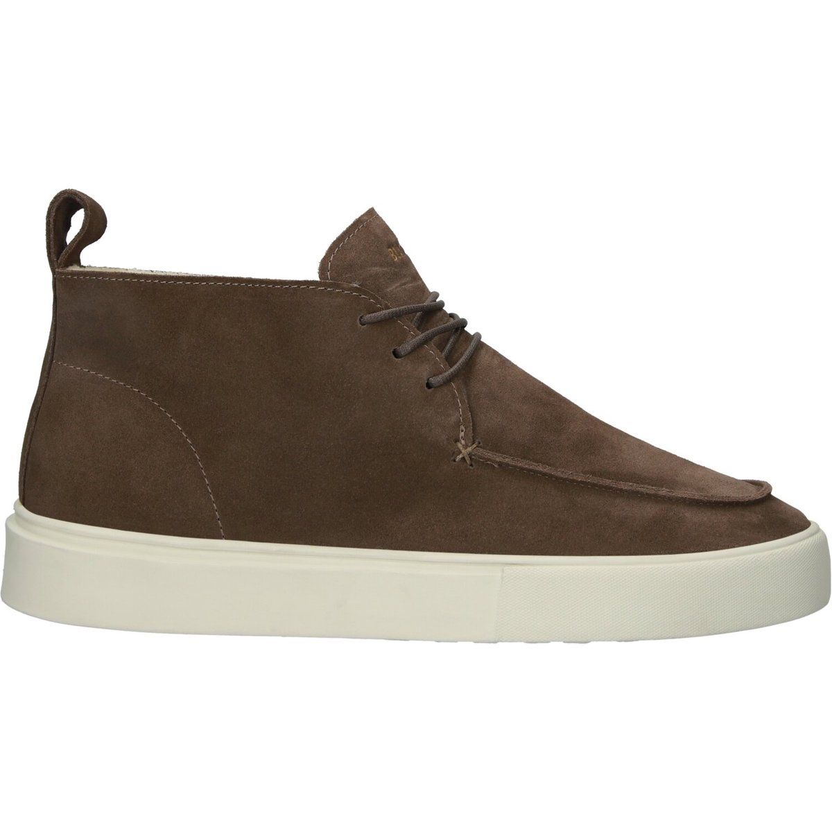 Chukka-Boots aus Wildleder mit Lammfellfutter