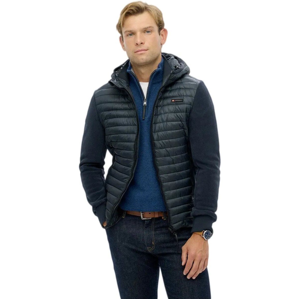Storm Hybrid Steppjacke mit Kapuze