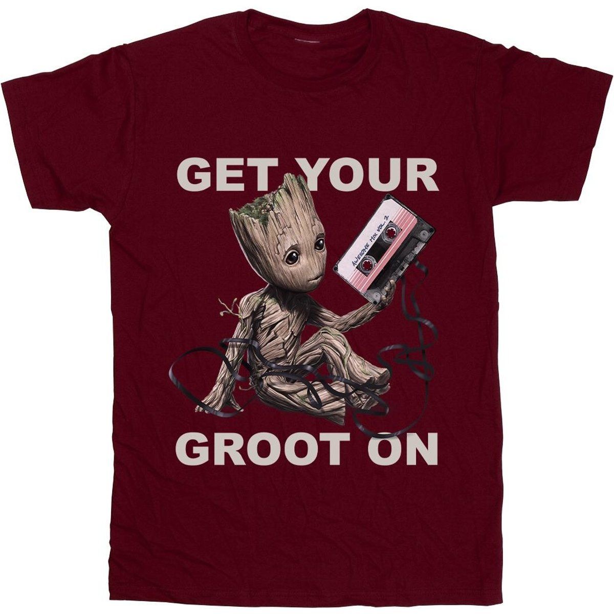 Grafik-T-Shirt mit Groot-Motiv
