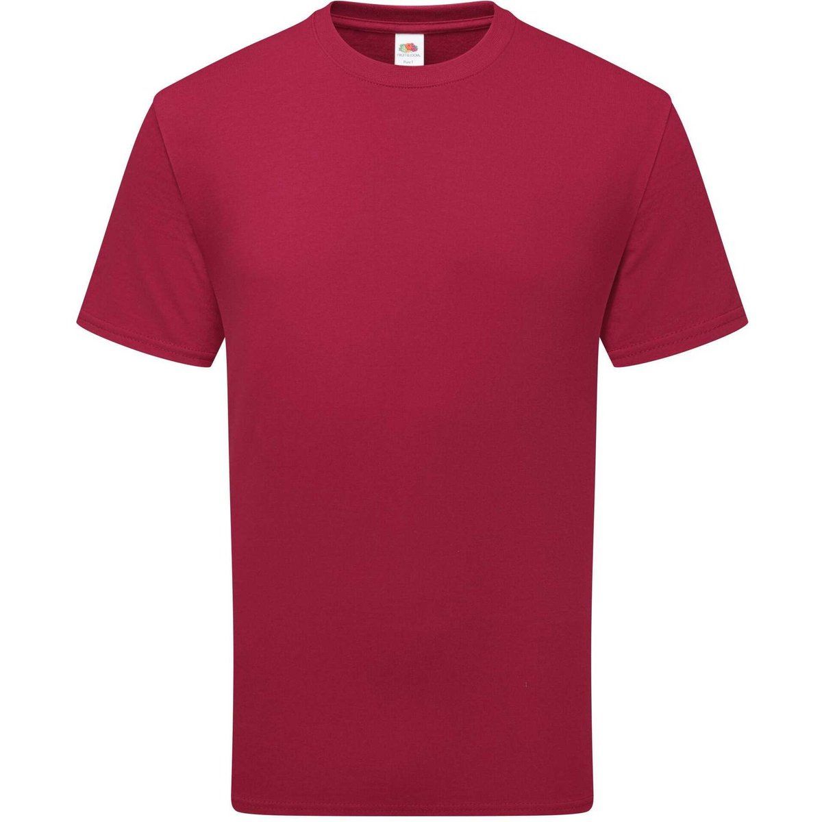 Fruit of the Loom - "Pure" T-Shirt für Herren/Damen Unisex, Baumwolle (Cranberry)