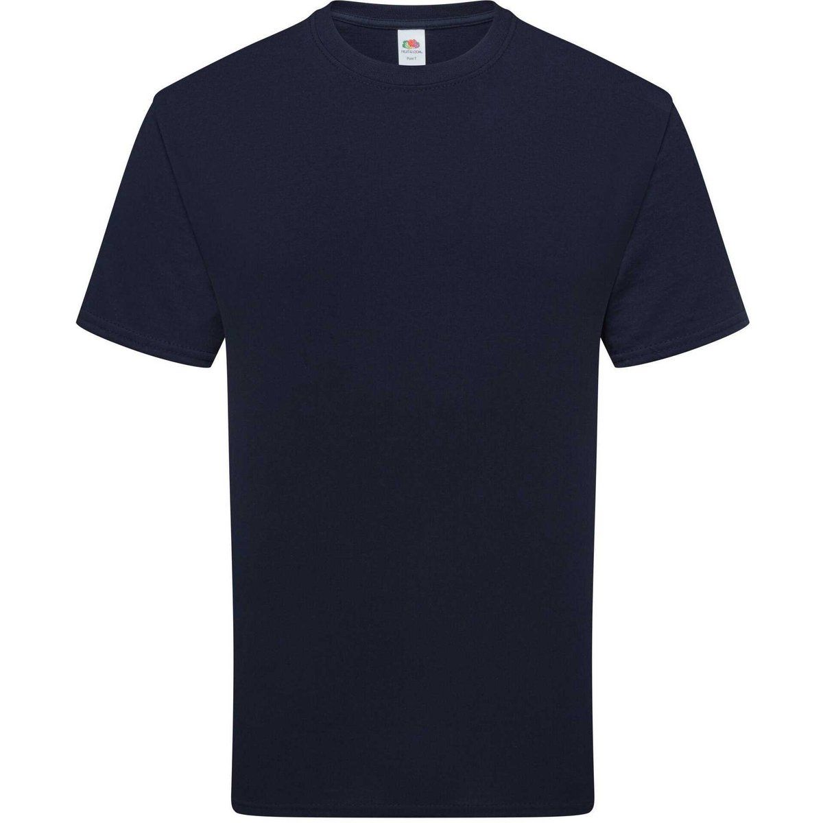 Fruit of the Loom - "Pure" T-Shirt für Herren/Damen Unisex, Baumwolle (Marineblau)