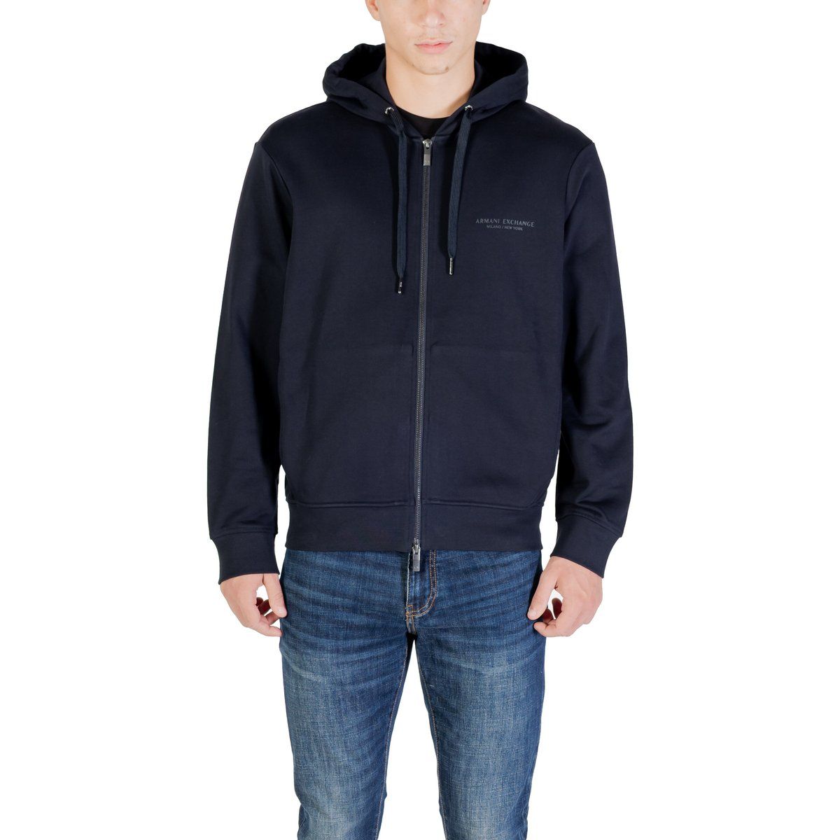 Herren Sweatshirt mit durchgehendem Reißverschluss