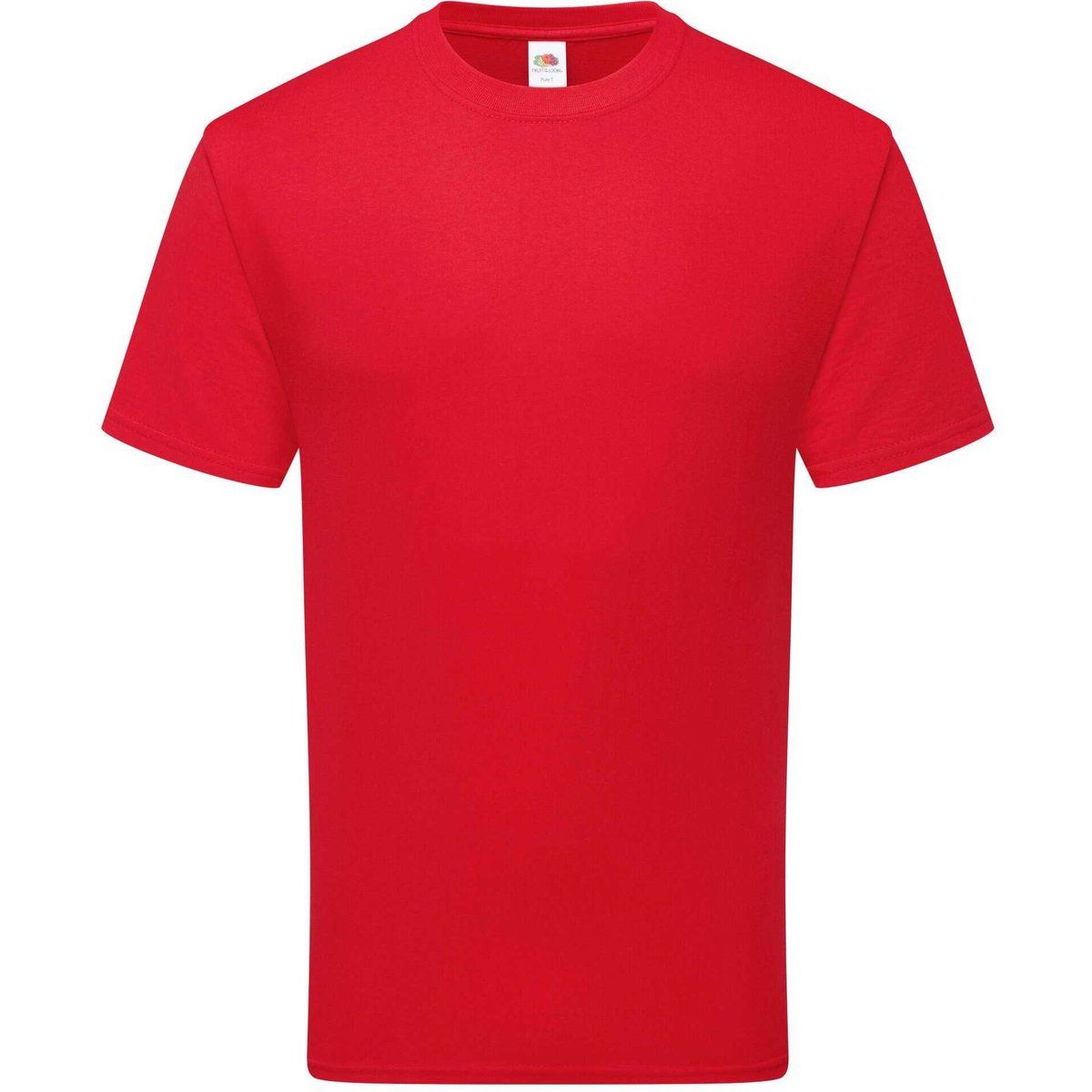 Fruit of the Loom - "Pure" T-Shirt für Herren/Damen Unisex, Baumwolle (Rot)