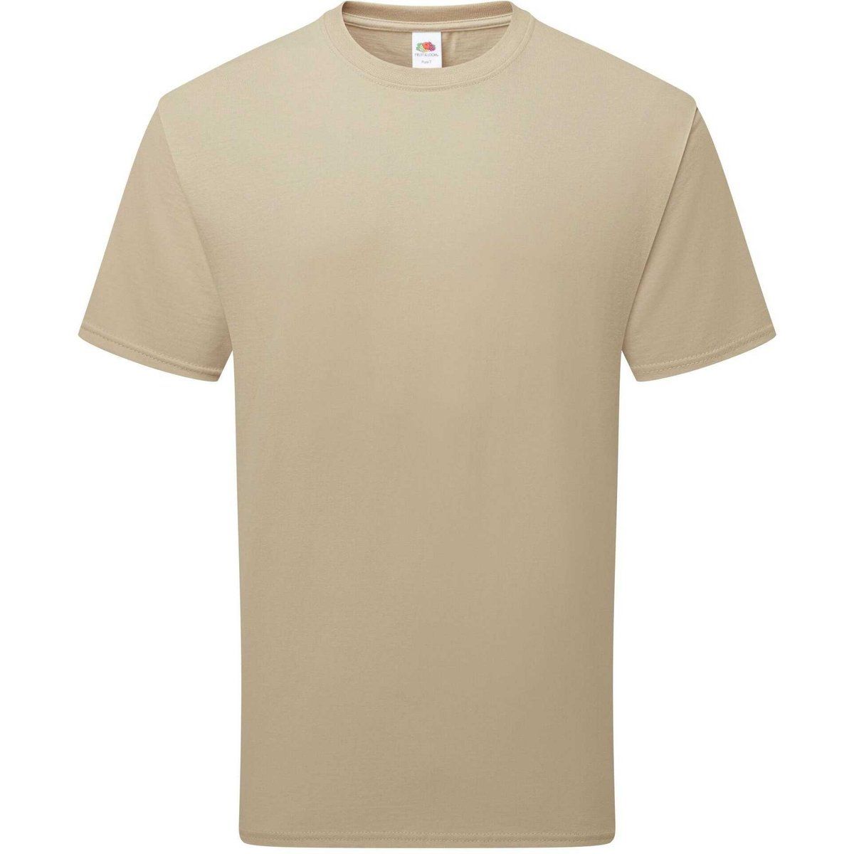 Fruit of the Loom - "Pure" T-Shirt für Herren/Damen Unisex, Baumwolle (Wüstensand)
