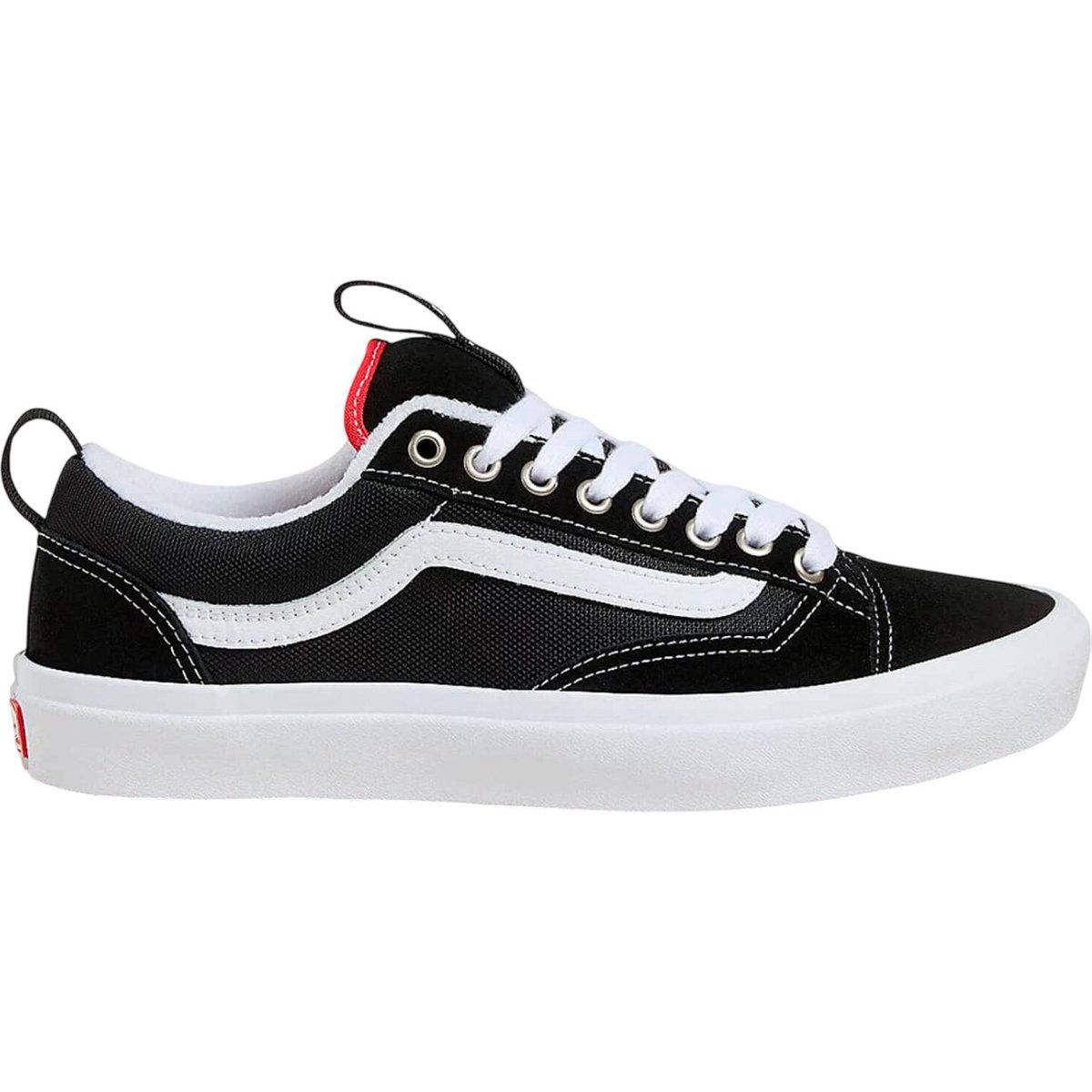 Klassischer Schwarz-Weiß Skate Schuh