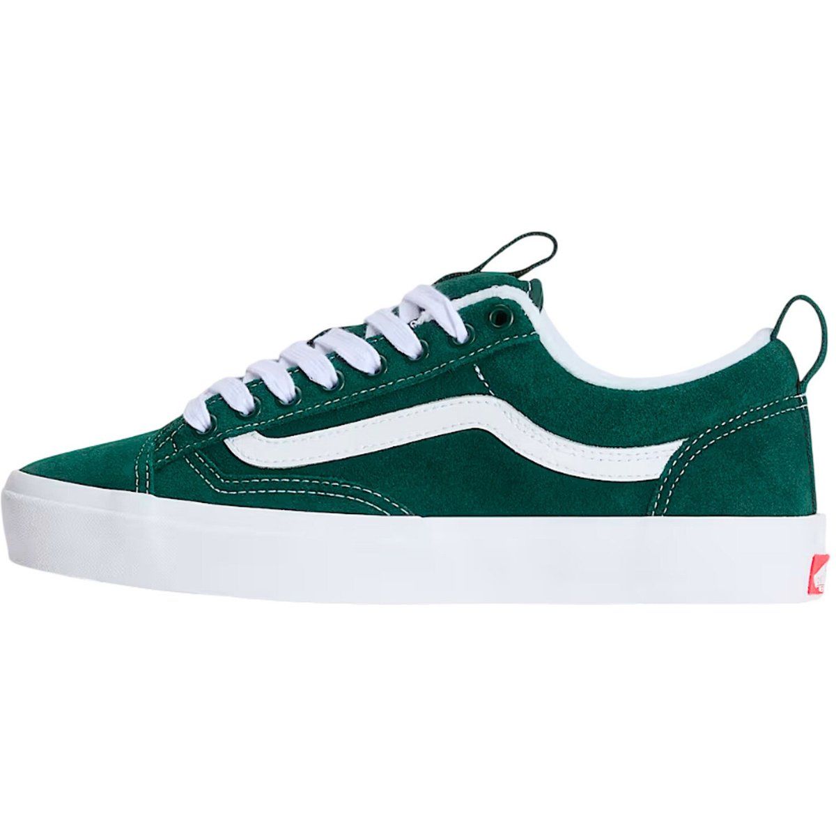 Grüner Skate Old Skool Sneaker aus Wildleder