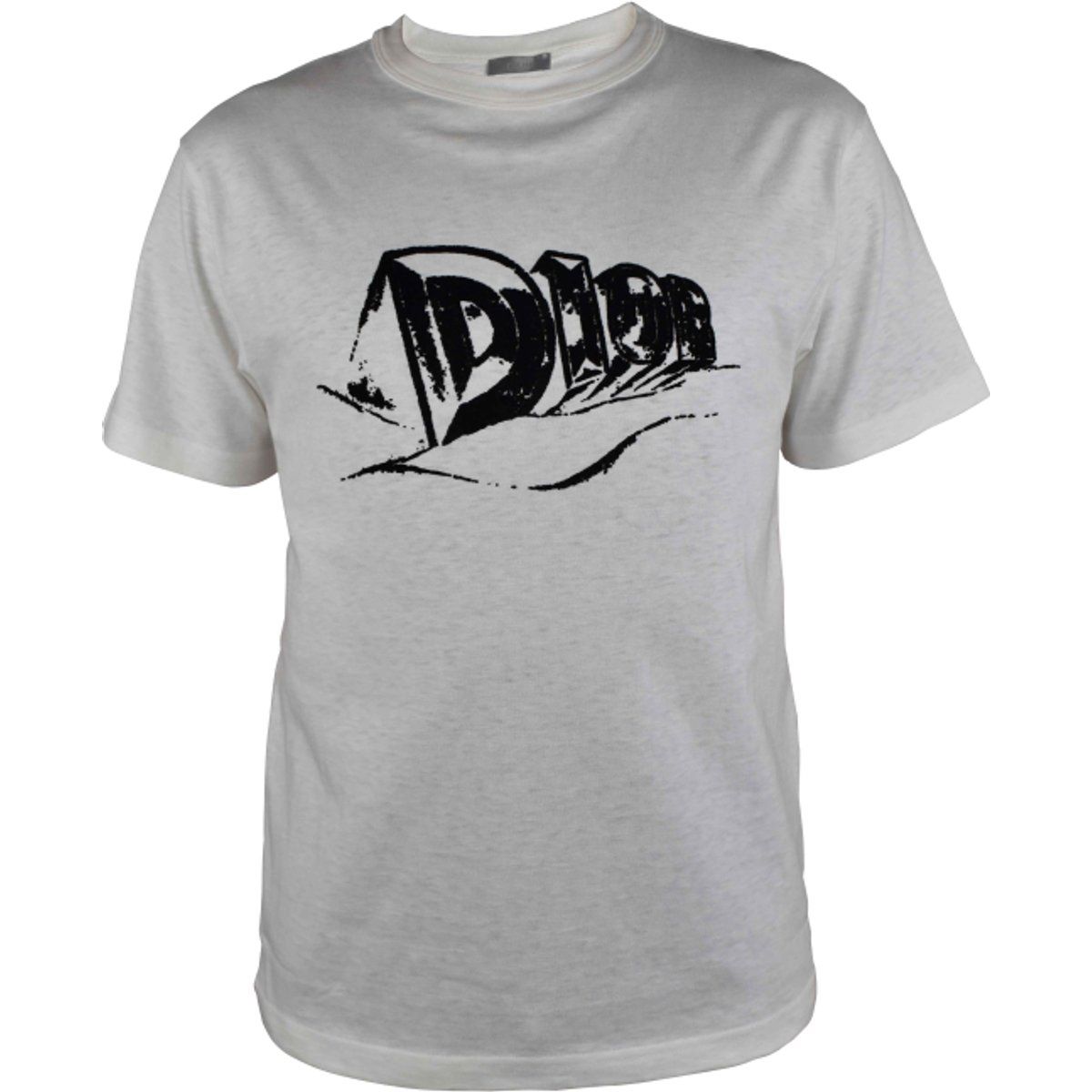 Baumwoll T-Shirt mit Grafiklogo
