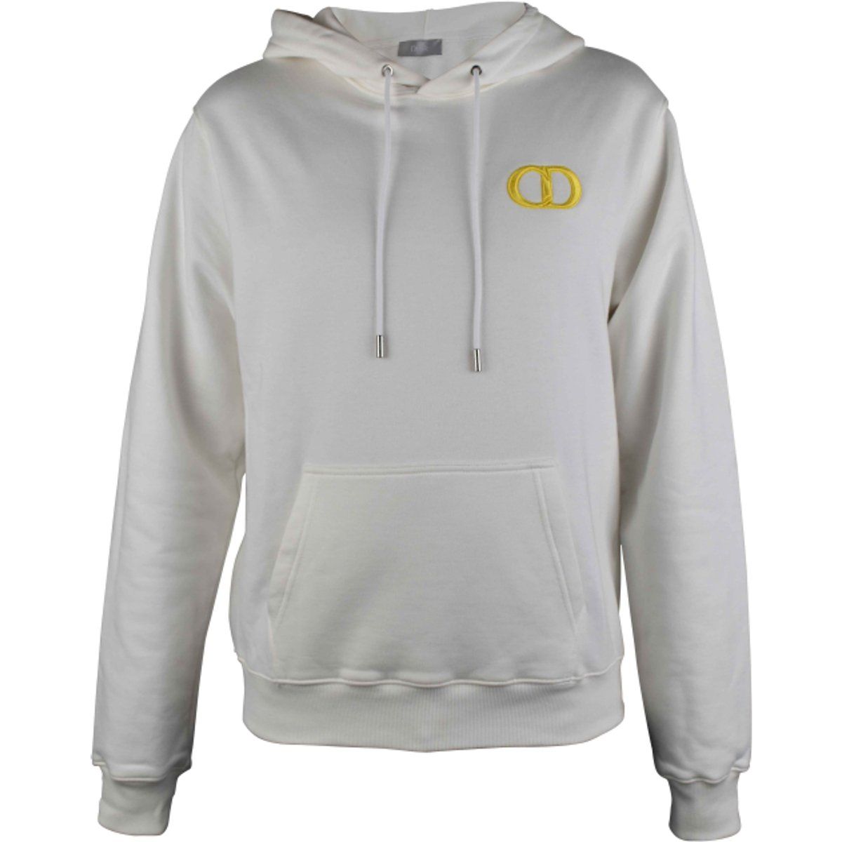 CD Icon bestickter Baumwoll-Hoodie