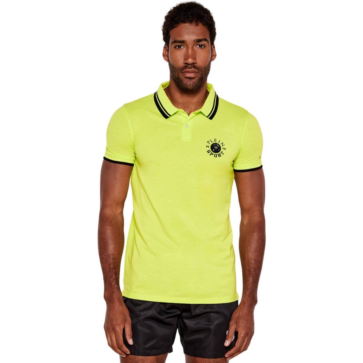 Modernes Piqué-Polohemd in Slim Fit