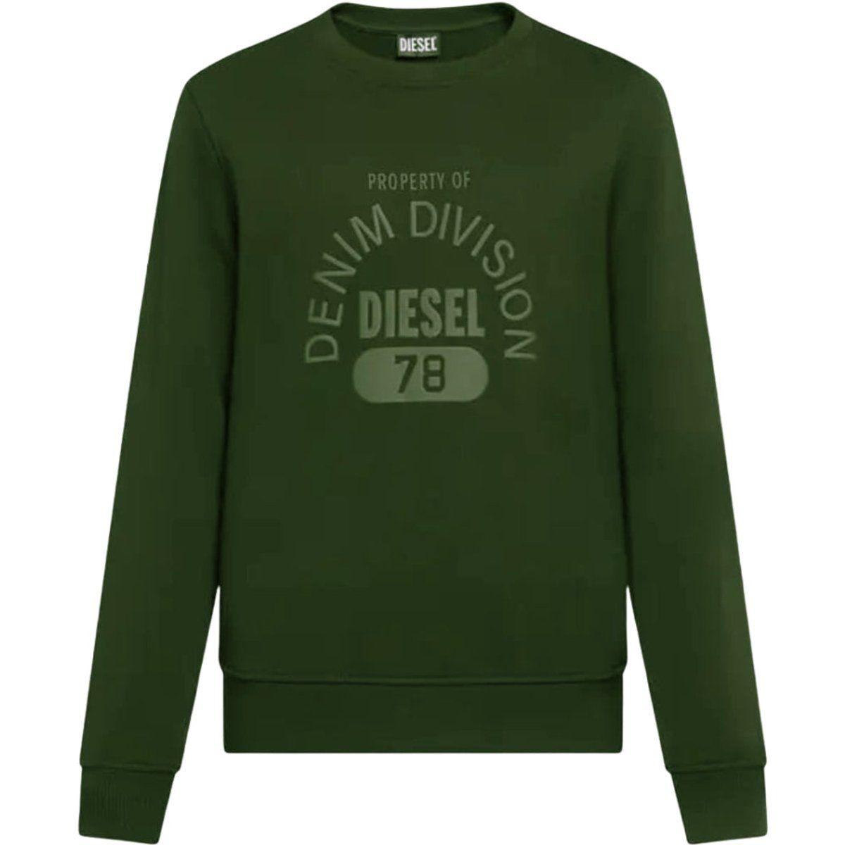 Sweatshirt mit Logo-Grafik Baumwollmischung