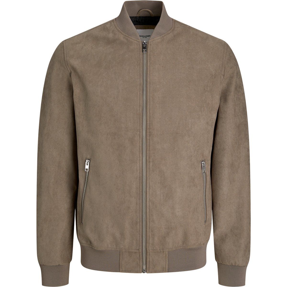 Herren Bomberjacke in Wildleder-Optik