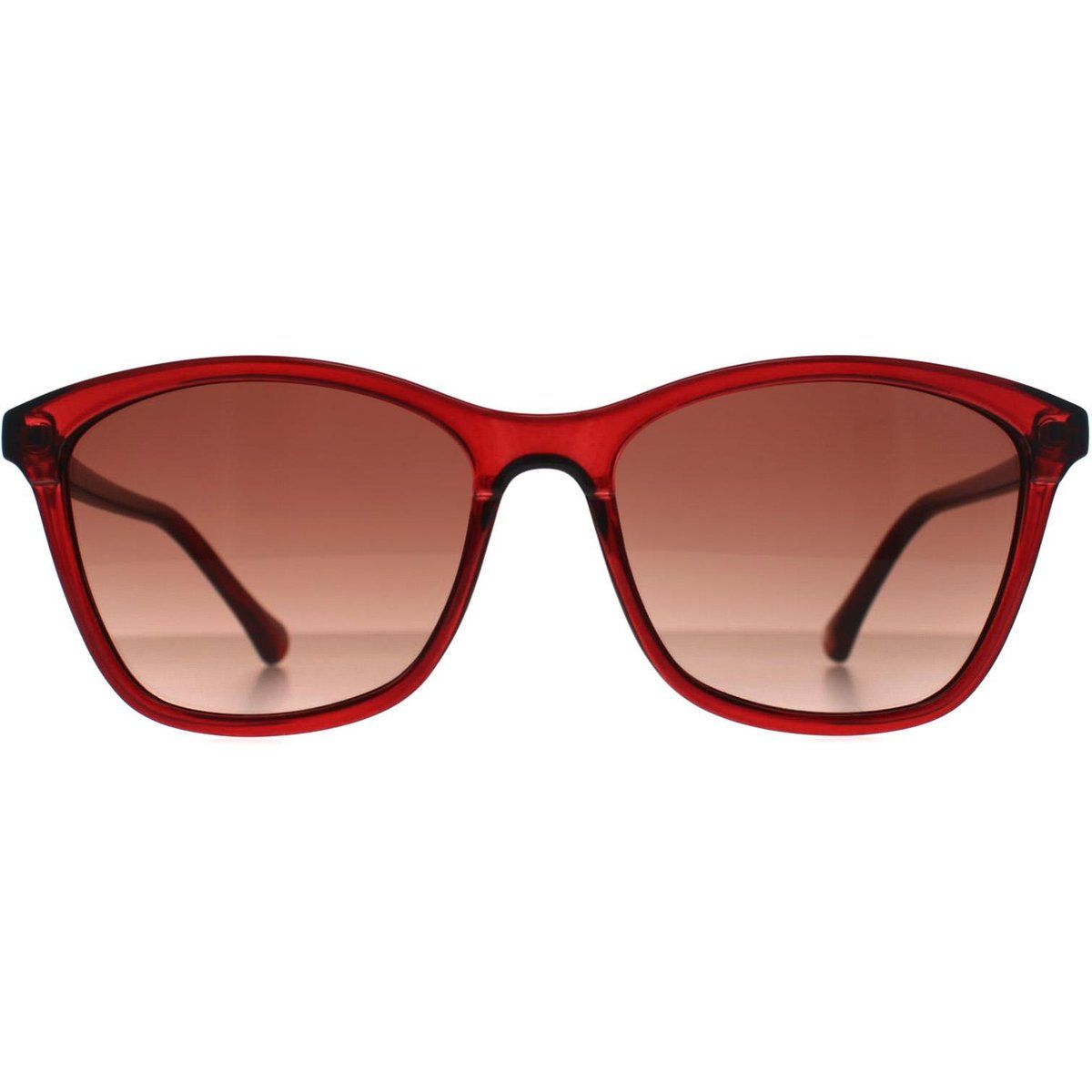 Feminine quadratische Sonnenbrille mit Schwung