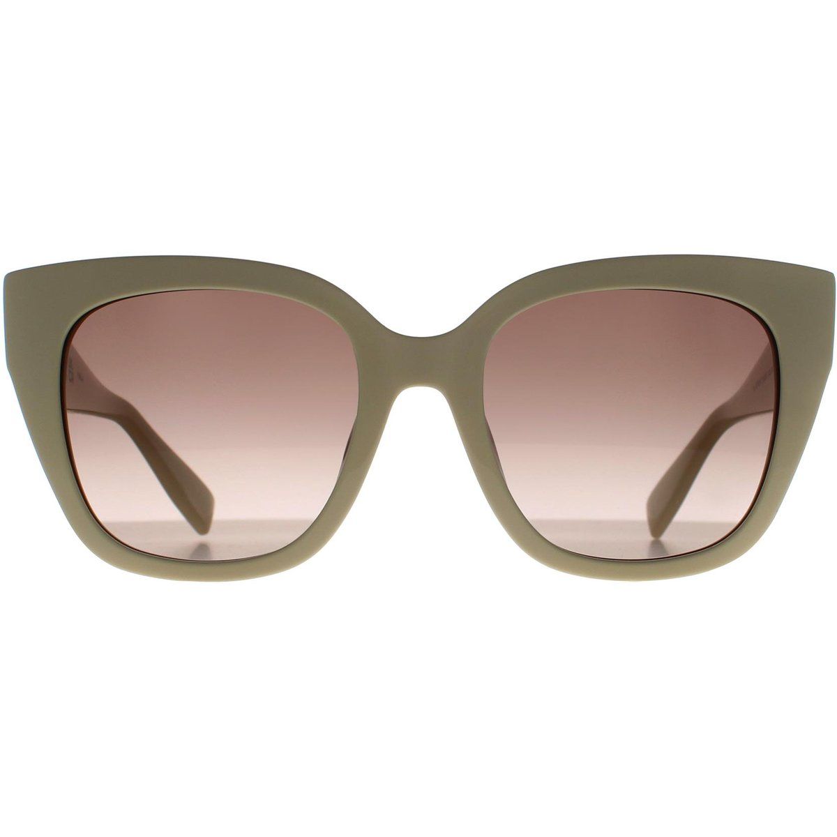 Eckige Cateye-Sonnenbrille mit Farbverlauf