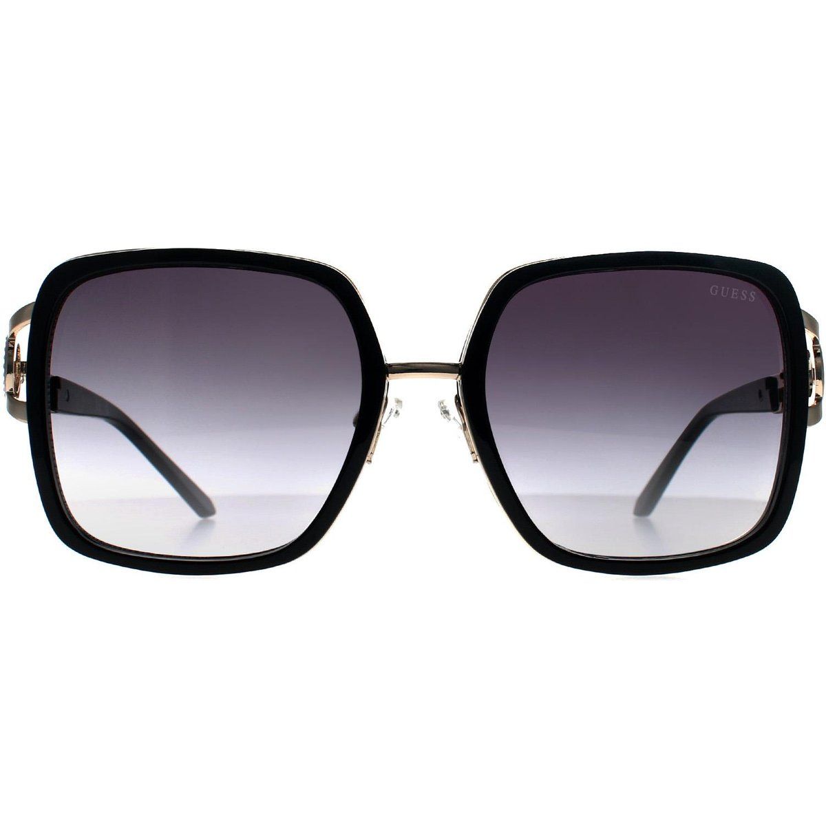 Quadratische Damen Sonnenbrille mit Farbverlaufsglas