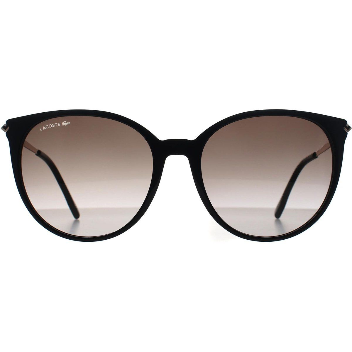 Sonnenbrille mit rundem Rahmen und Farbverlauf