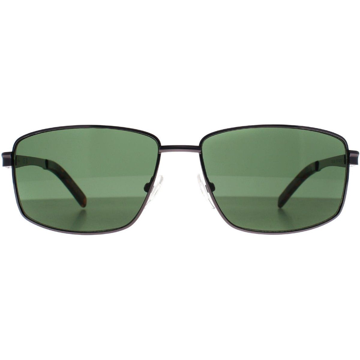 Rechteckige Sonnenbrille mit Metallrahmen