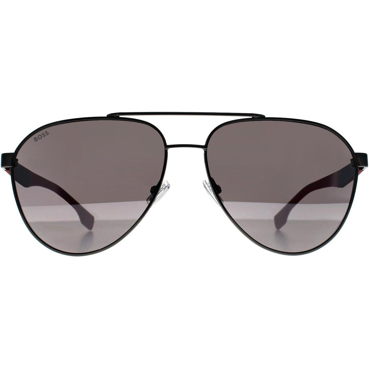 Aviator Sonnenbrille Ruthenium Gestell Graue Gläser