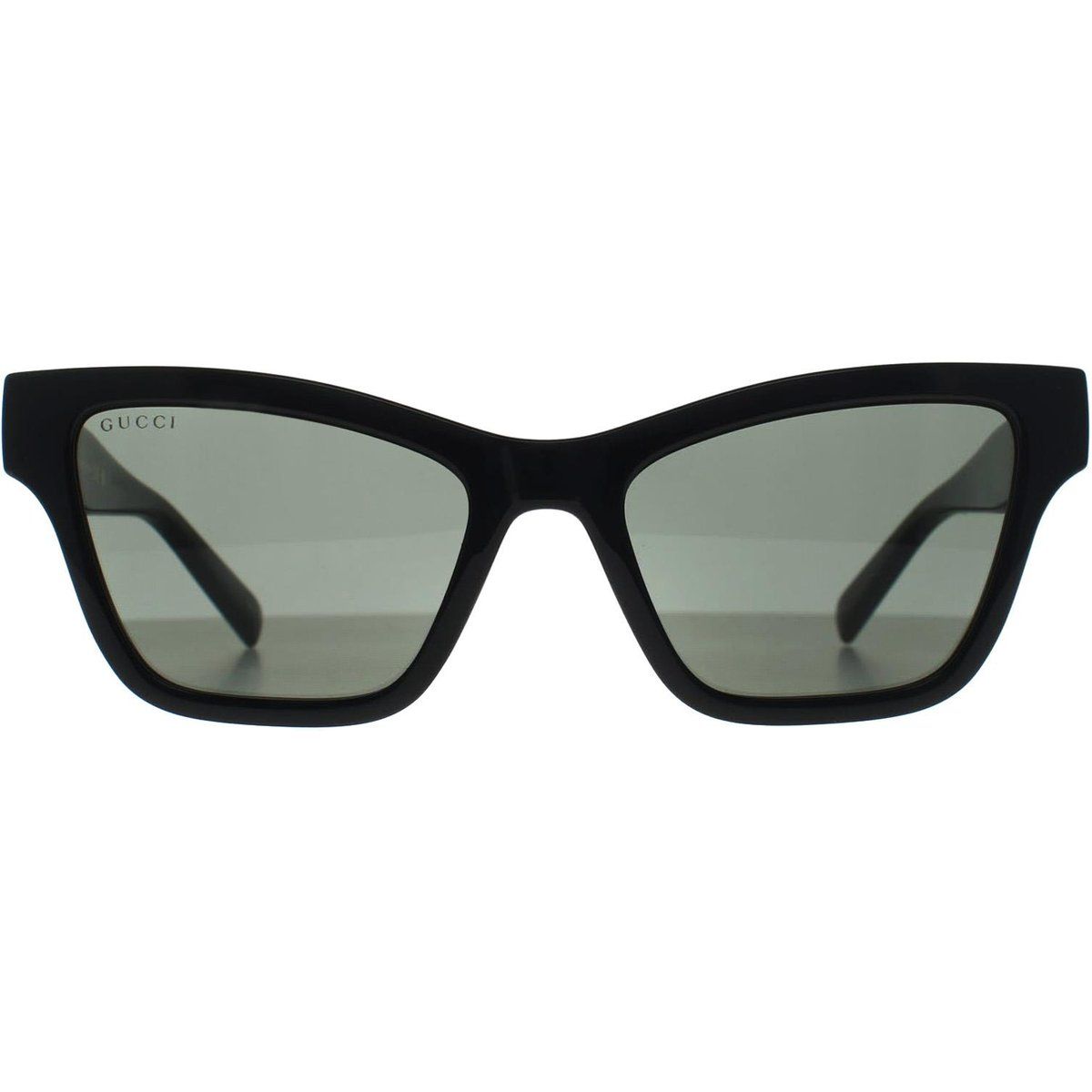 Schwarze Cat-Eye-Sonnenbrille, modernes Design