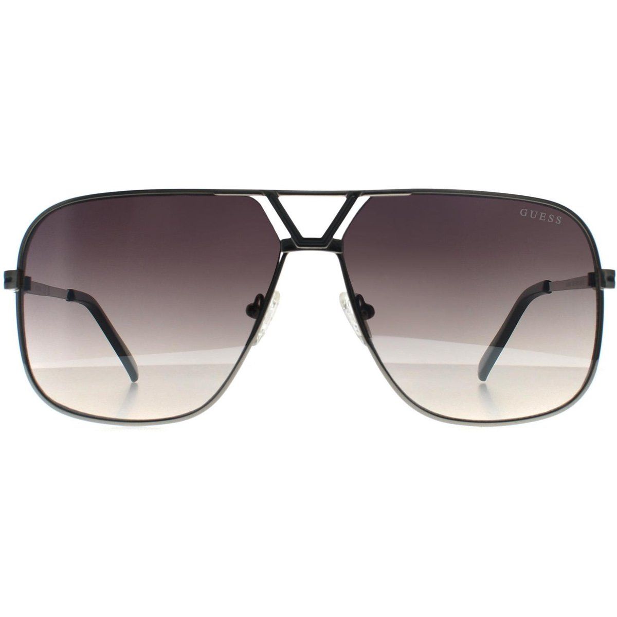 Aviator-Sonnenbrille mit geometrischem Steg