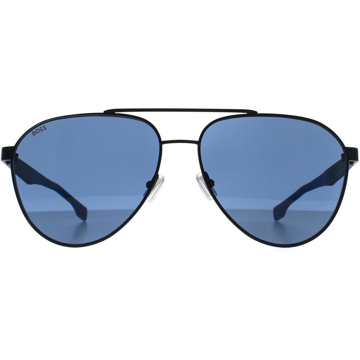 Aviator Sonnenbrille mit matt-schwarzem Rahmen