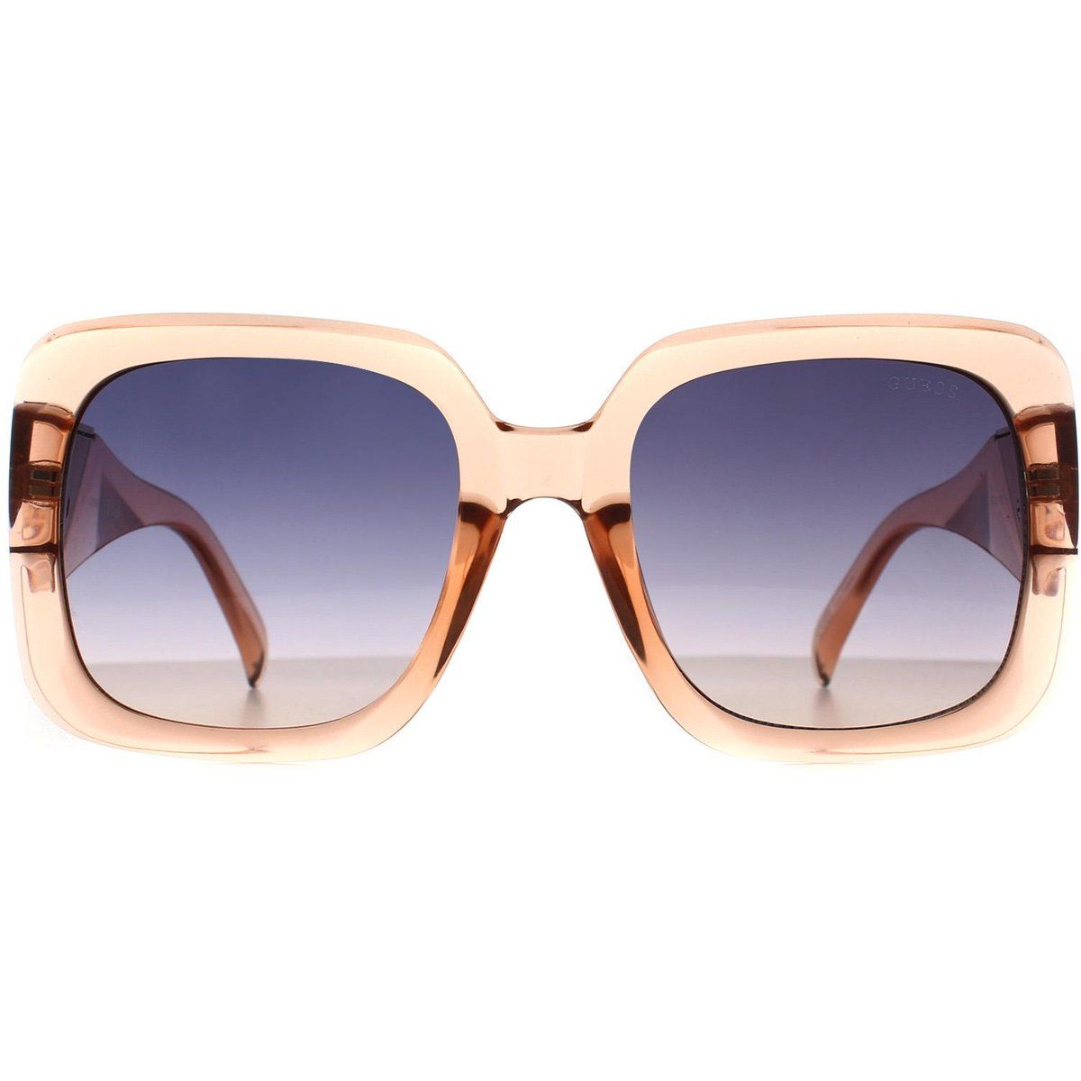 Quadratische Sonnenbrille mit Farbverlaufsgläsern
