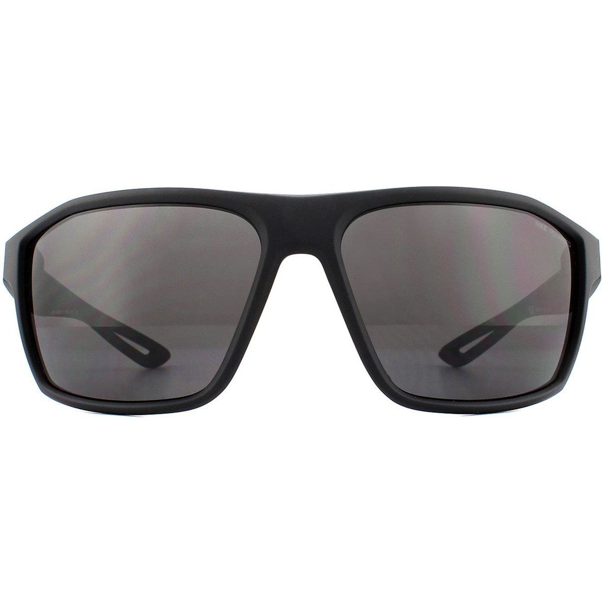 Matt schwarze polarisierte Sonnenbrille quadratischer Rahmen