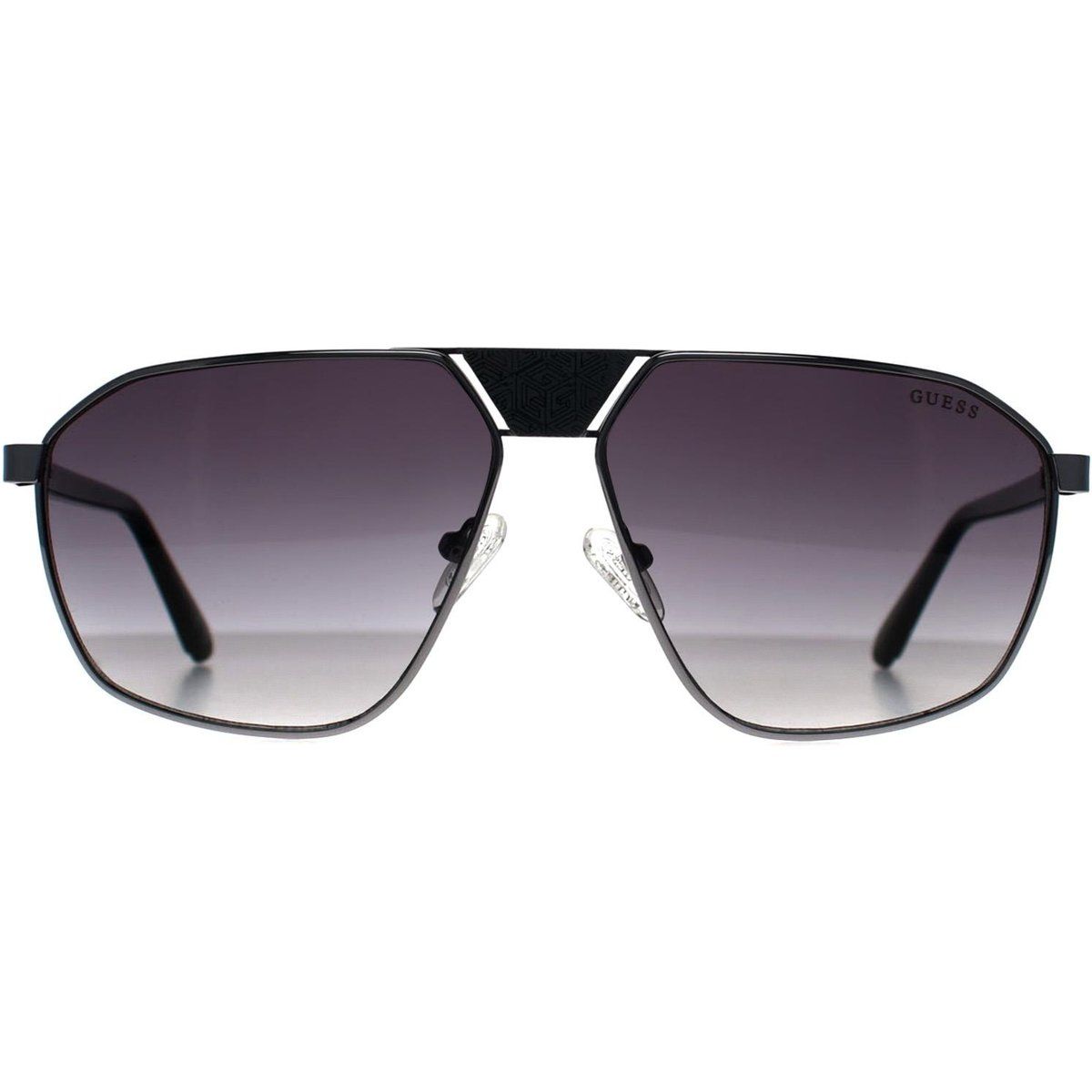 Pilotenbrille Gunmetal Rahmen Verlaufgläser