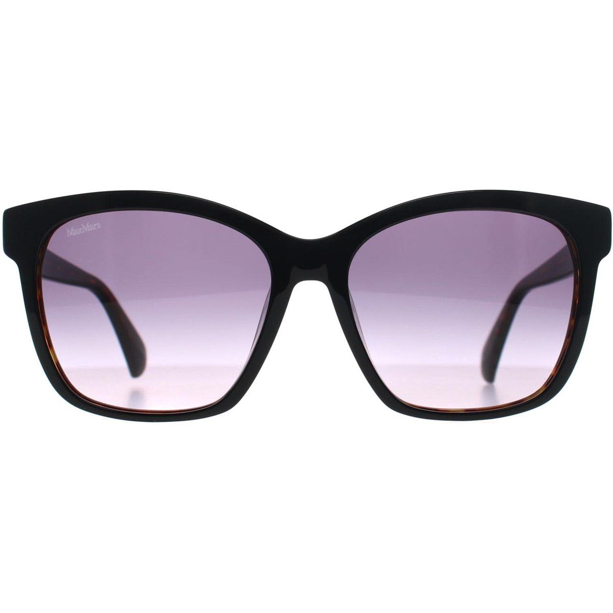 Elegante Sonnenbrille mit quadratischem Rahmen und Farbverlaufsgläsern
