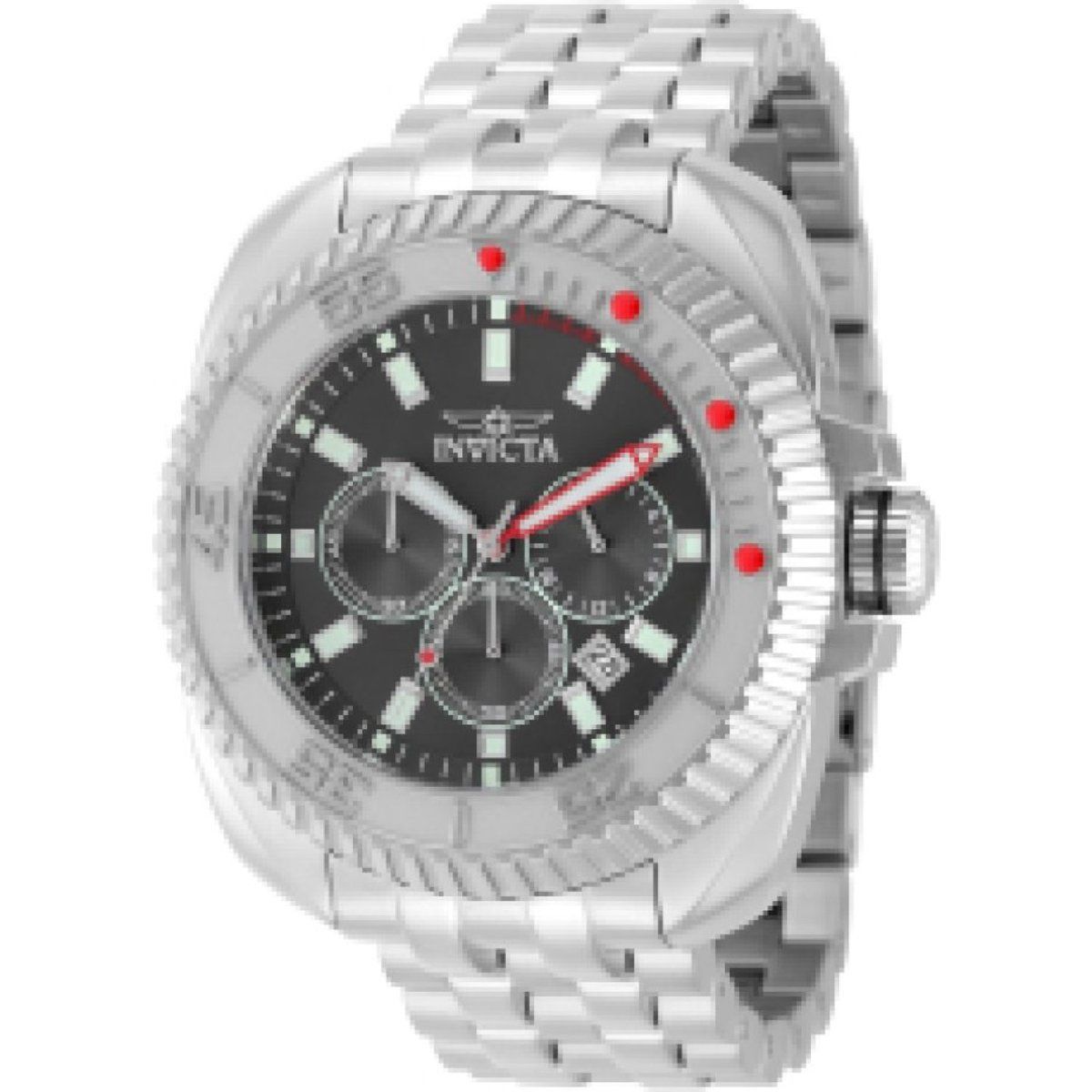 Silberne Chronograph Uhr Coalition Forces
